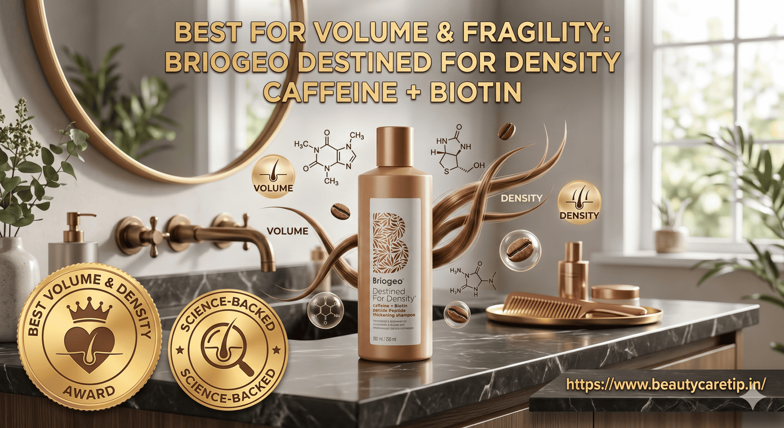 Briogeo Destined for Density bottle.