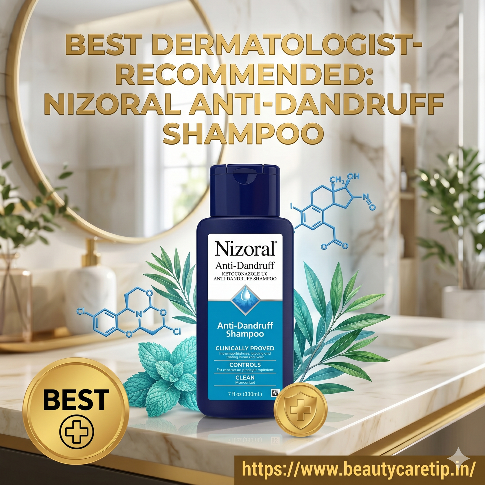 Nizoral Anti-Dandruff shampoo bottle